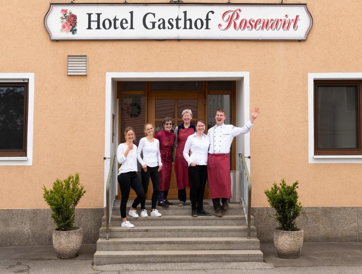 Hotel Gasthof Rosenwirt Au in der Hallertau Eksteriør billede