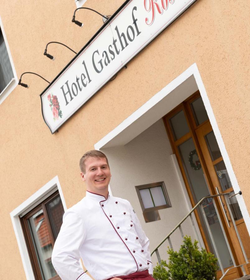 Hotel Gasthof Rosenwirt Au in der Hallertau Eksteriør billede