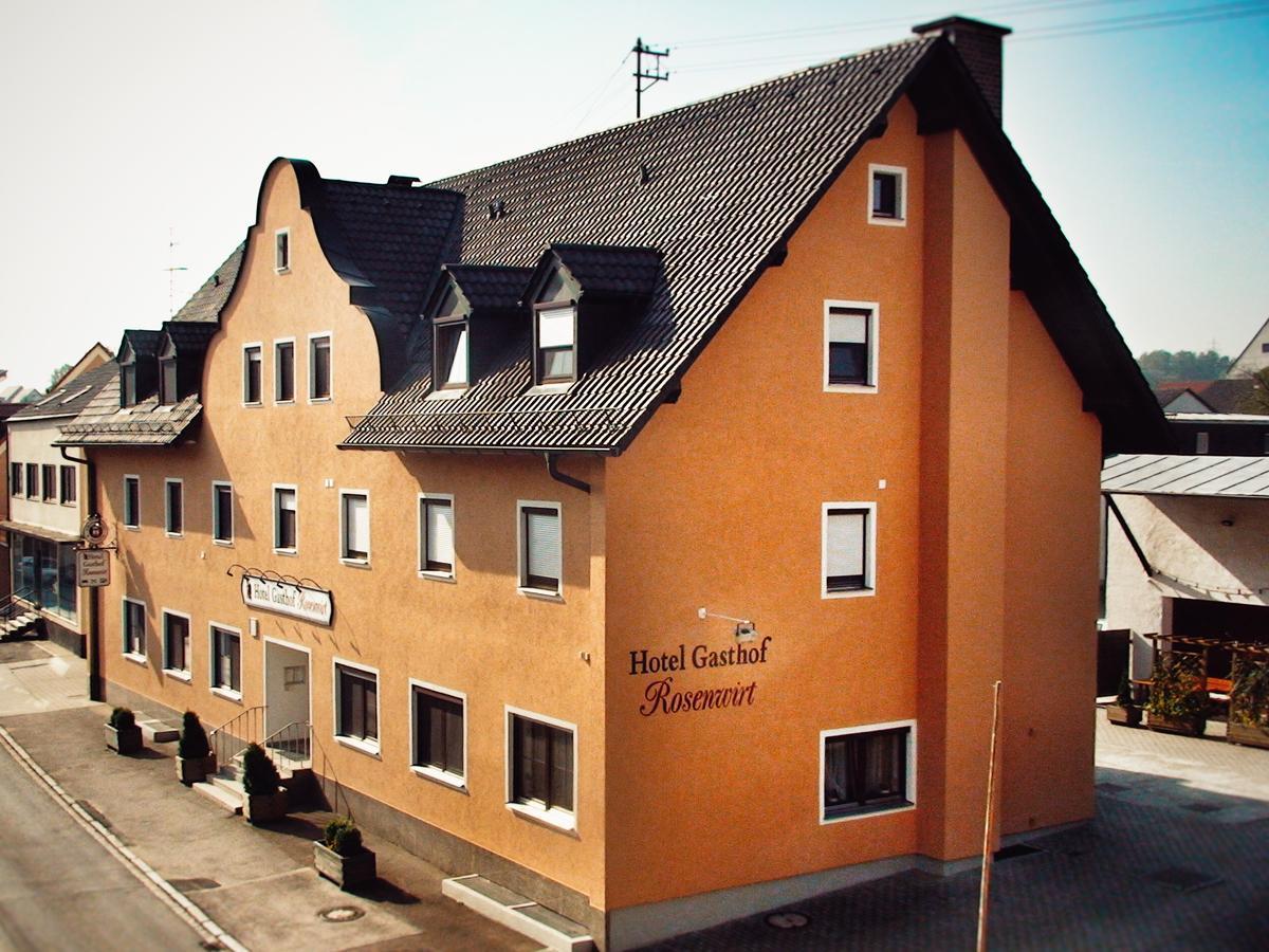 Hotel Gasthof Rosenwirt Au in der Hallertau Eksteriør billede