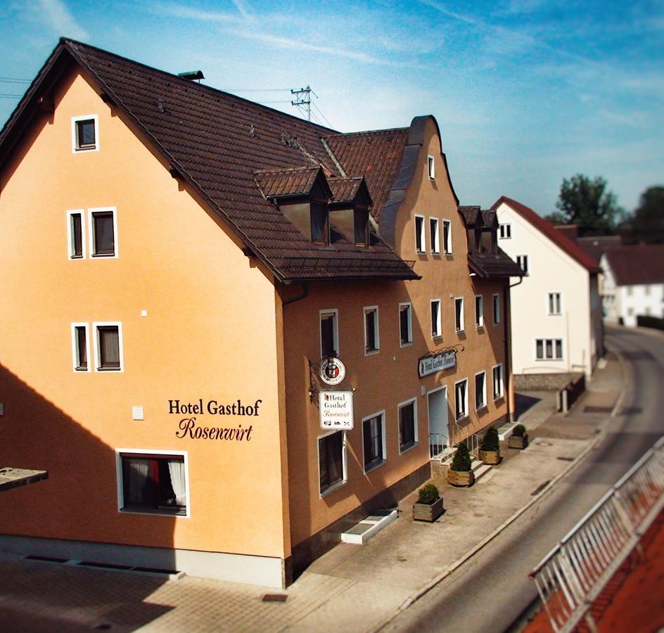 Hotel Gasthof Rosenwirt Au in der Hallertau Eksteriør billede